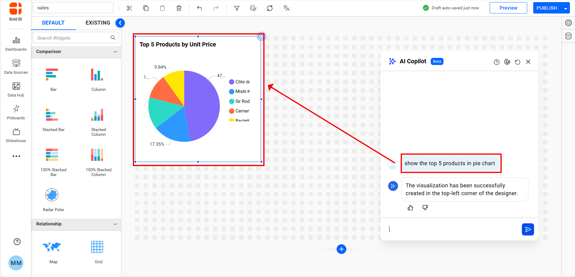 AI-Copilot-Widget-Creation