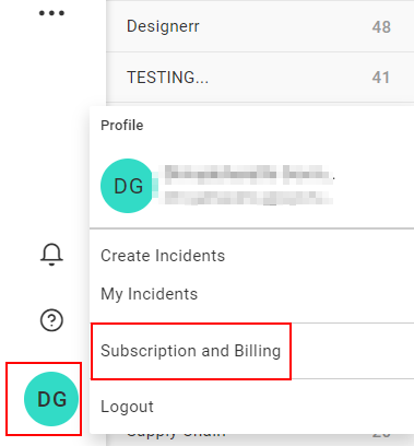 Subscription and Billing