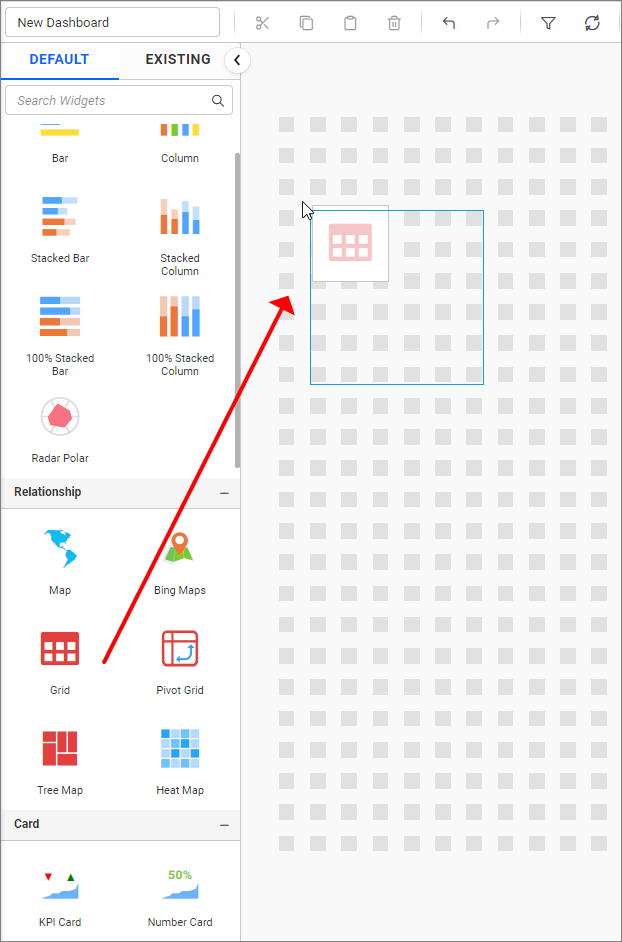 Adding grid
