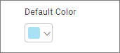 Default Color settings