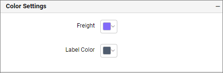 Range Navigator Color Settings
