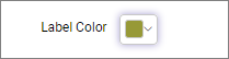 Range Slider with modified label color