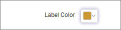 Range Navigator Label Color Settings