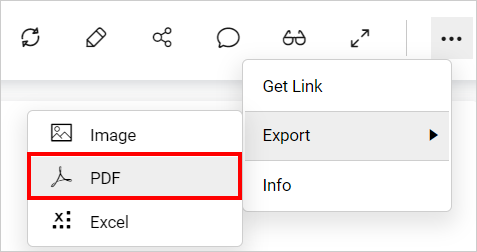 Export to PDF