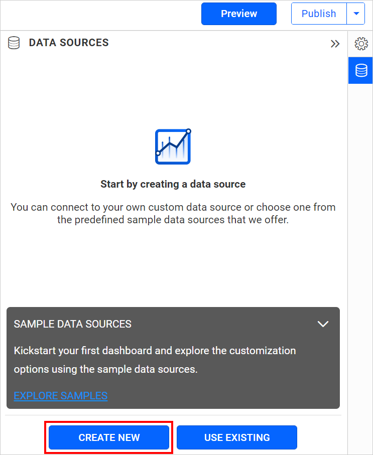 Data source Button