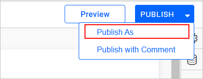 Publish As