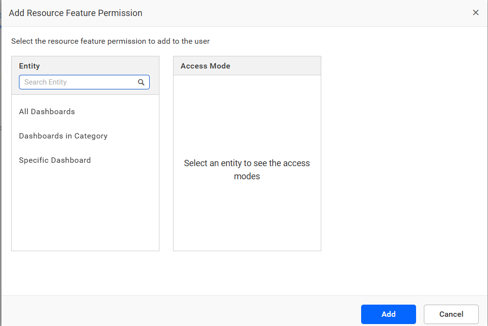 Add Permission Dialog