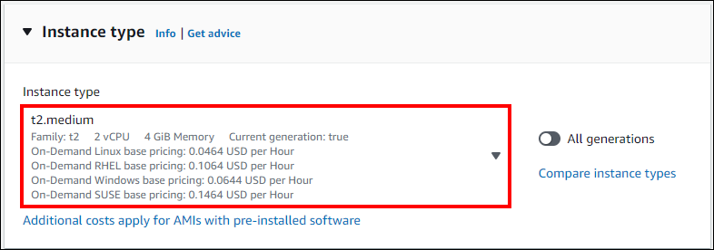 Instance Type