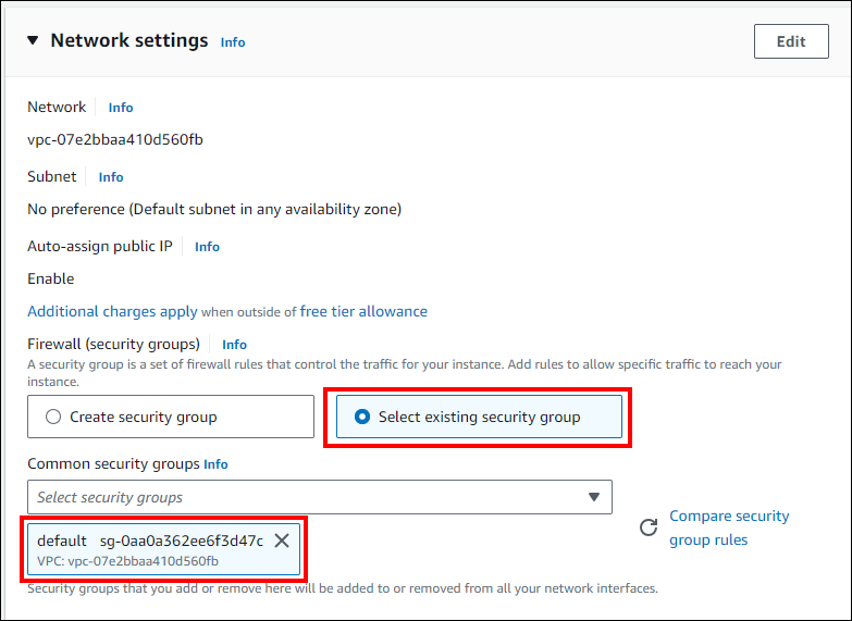 Network Setting