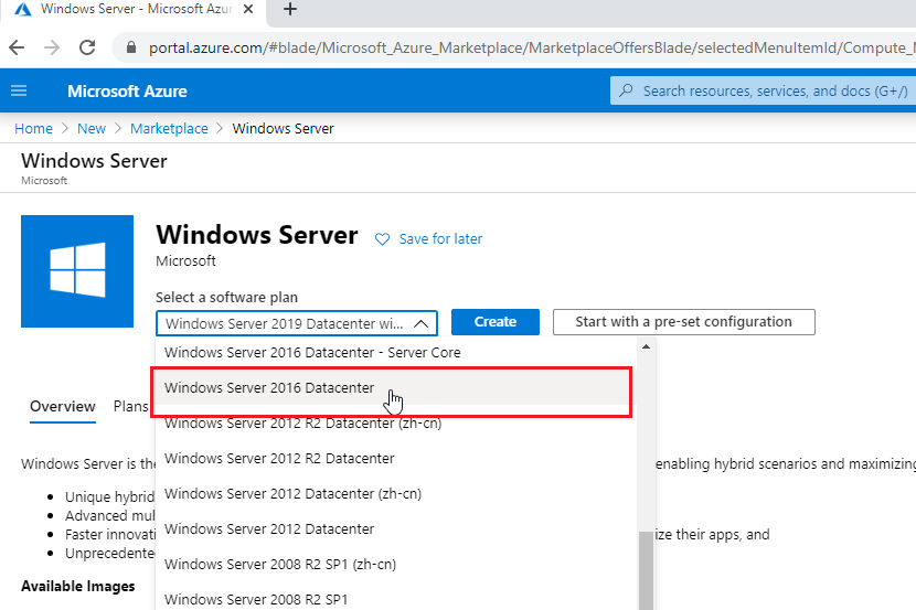 Windows Server Select