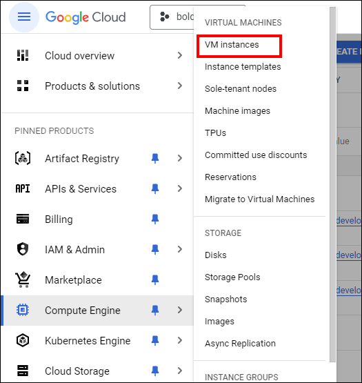 VM-Instance