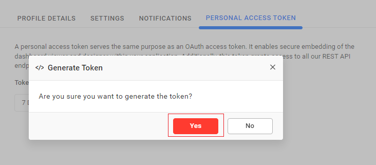 Token Dialog