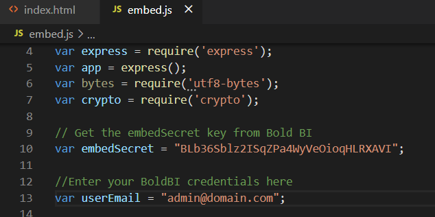 Embed Properties in Embed
