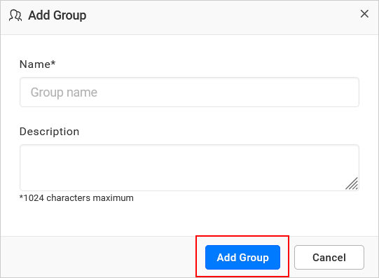 Add Groups
