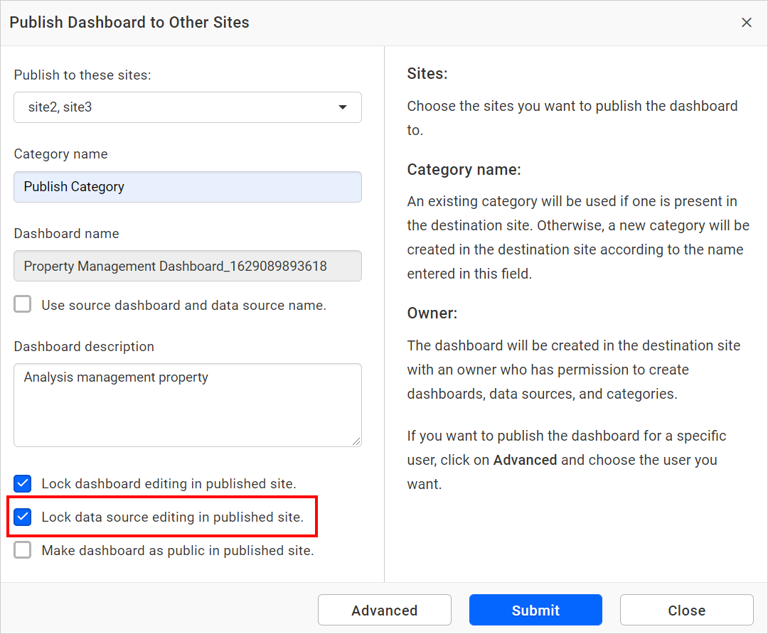 Lockdown Datasource