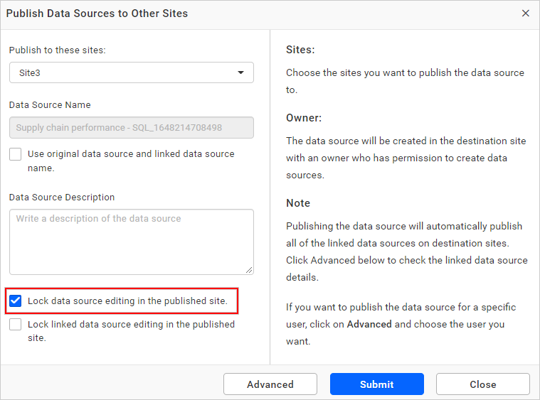 Lockdown Data Source