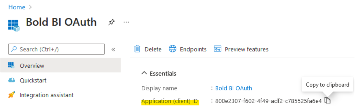 Client ID