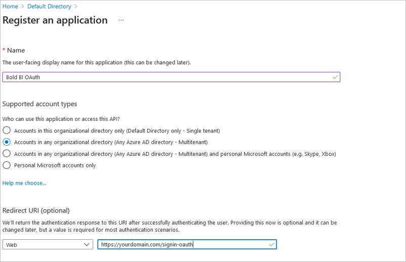 Add Application