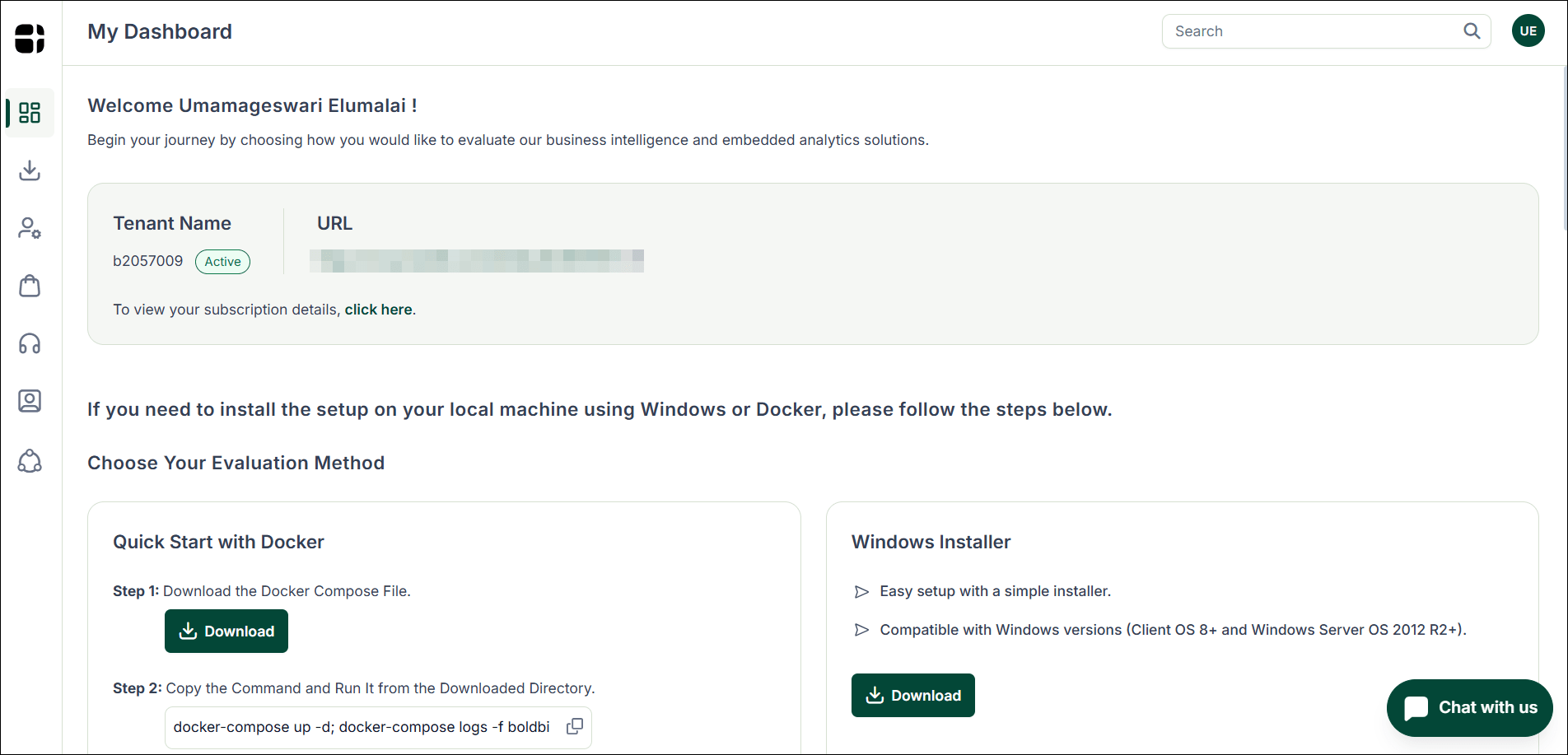 Bold BI Downloads Page