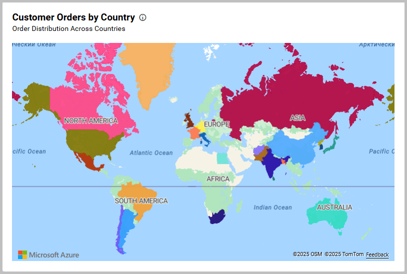 Choropleth map Individual settings changes