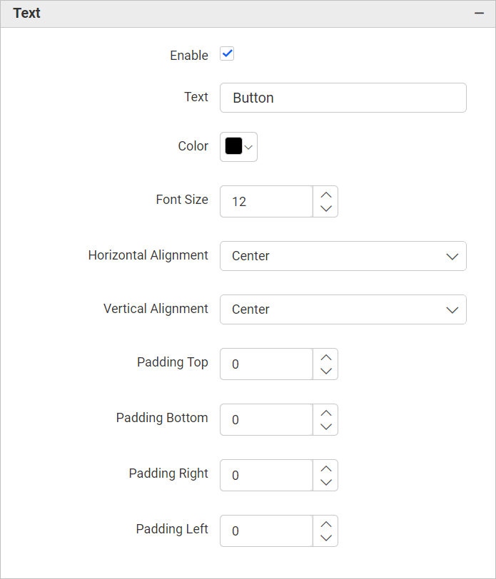 Text Properties