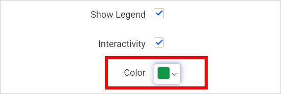 Chart Legend Color Option