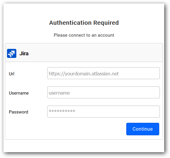 Authentication Window