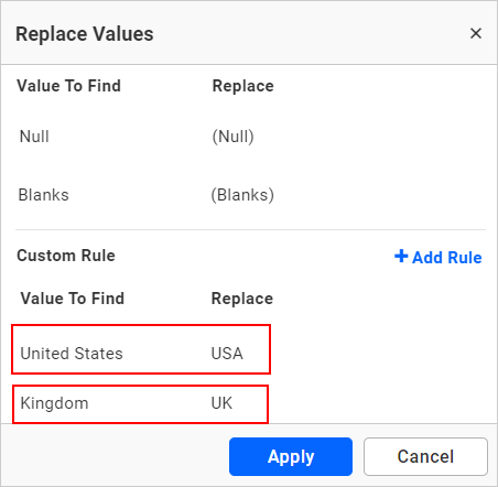 Match entire string value