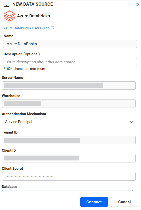 Azure Databricks Connection