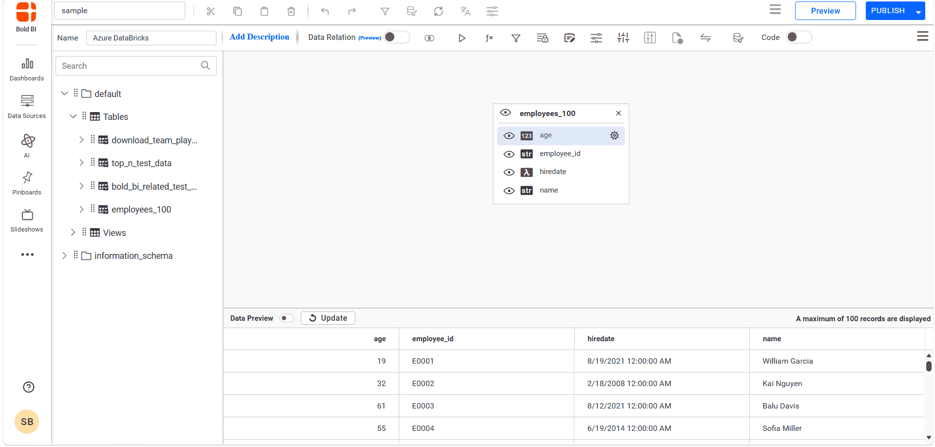 Query designer