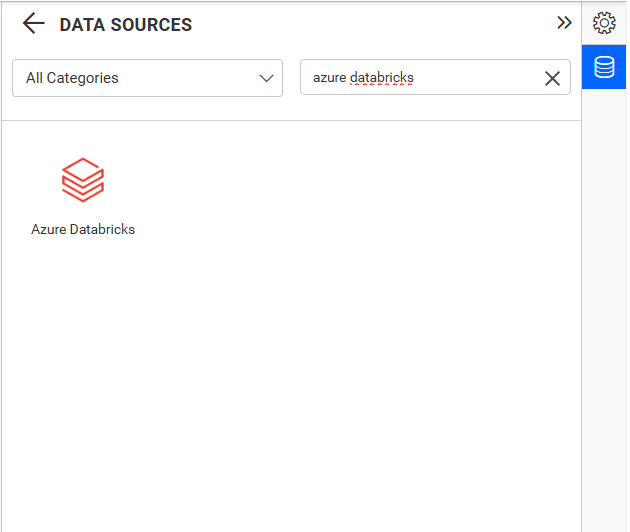 Choose data source from server
