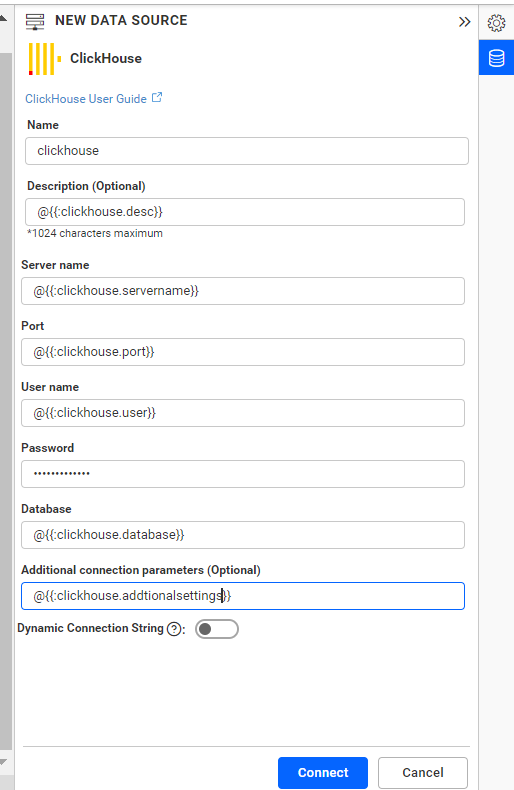 Dashboard Parameter