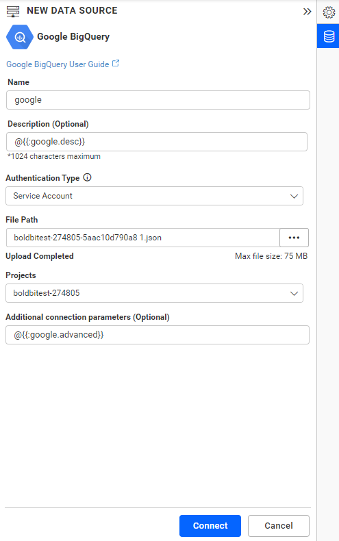 Dashboard Parameter