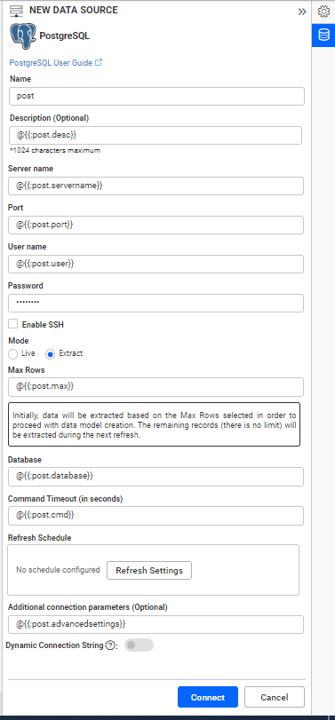 Dashboard Parameter