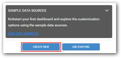 Create new data source