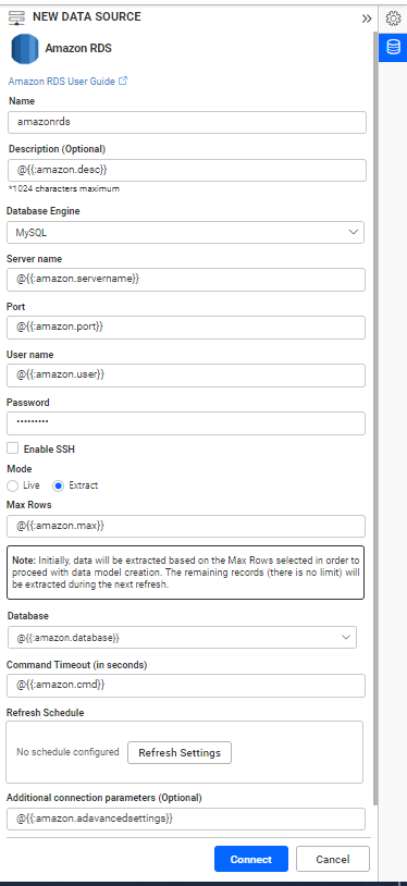 Dashboard Parameter