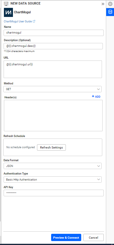 Dashboard Parameter