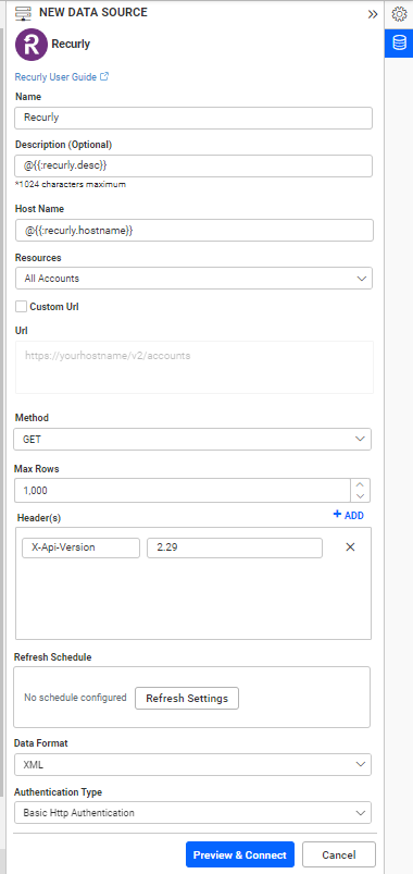 Dashboard Parameter