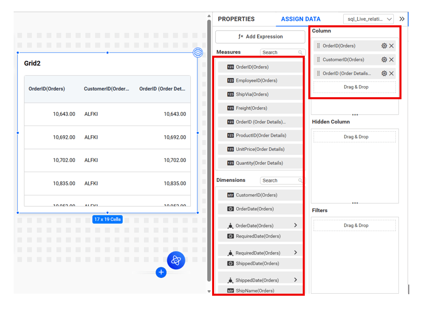 Column Mapping in Designer