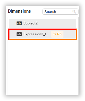 Expression columns