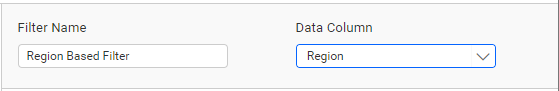 User Filter Manual Mode Select Column