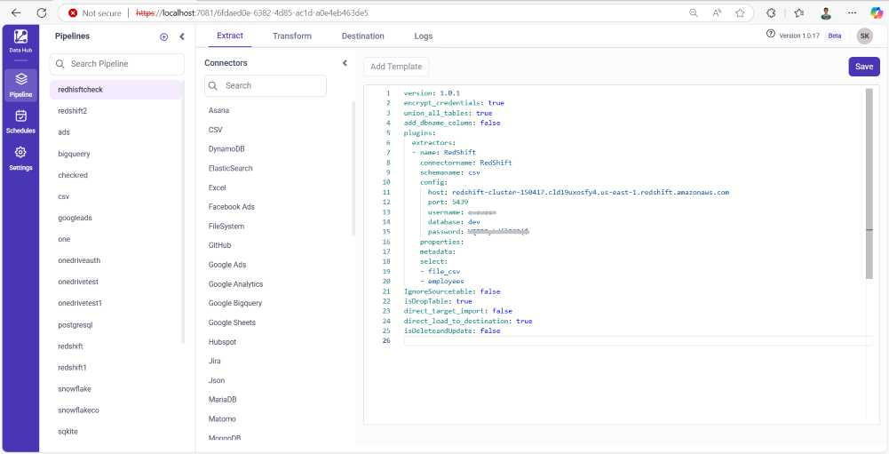 Amazon Redshift Hub- BoldBI