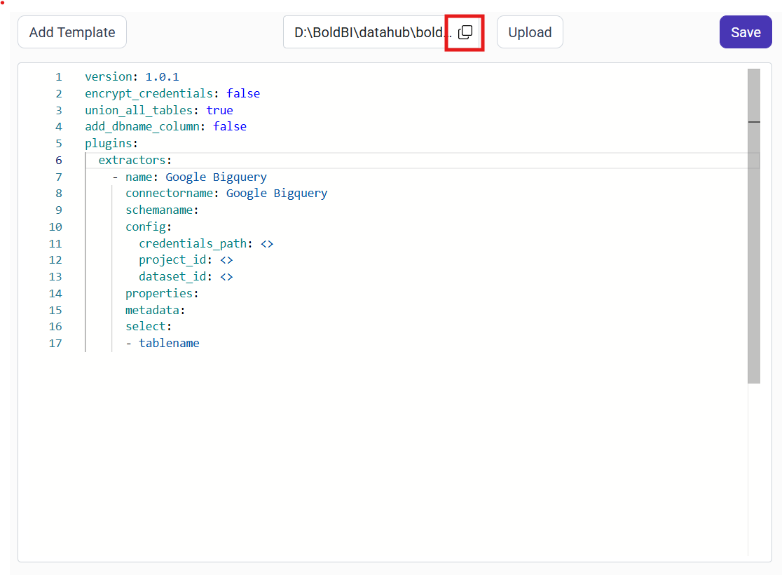 Google Bigquery - BoldBI