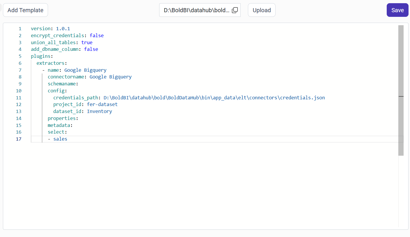 Google Bigquery - BoldBI