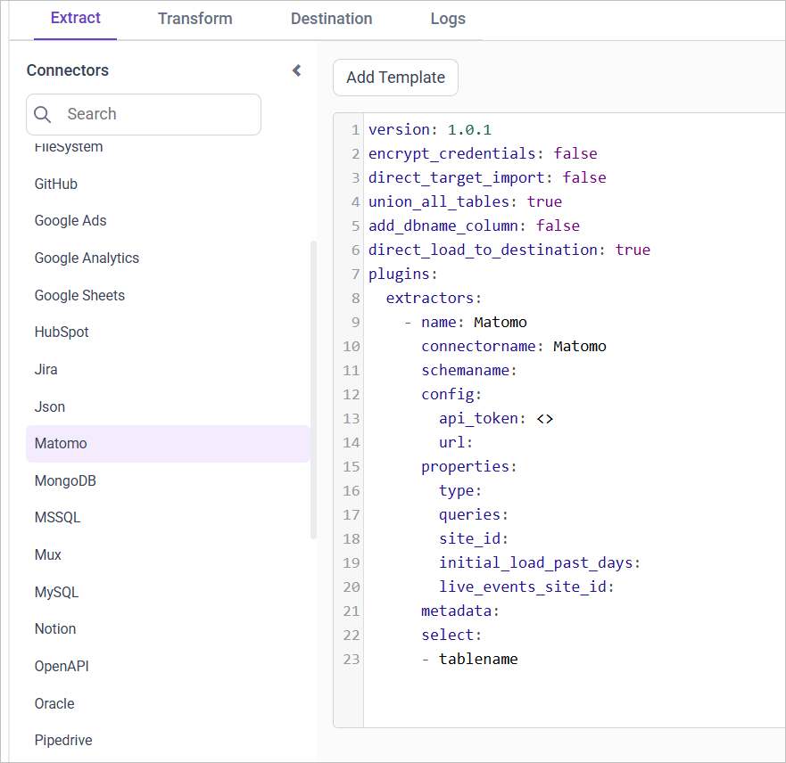 Matomo Data Hub - BoldBI