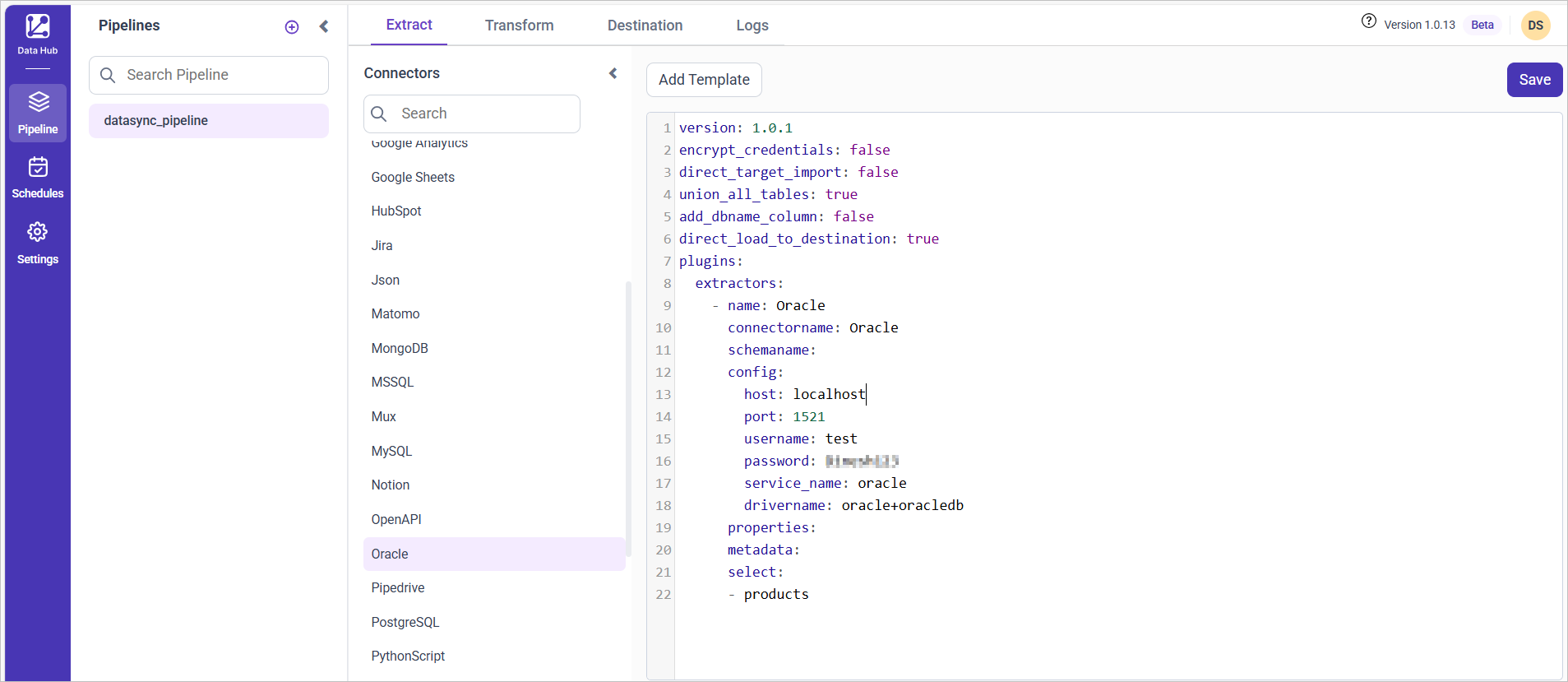 Oracle Data Hub- BoldBI