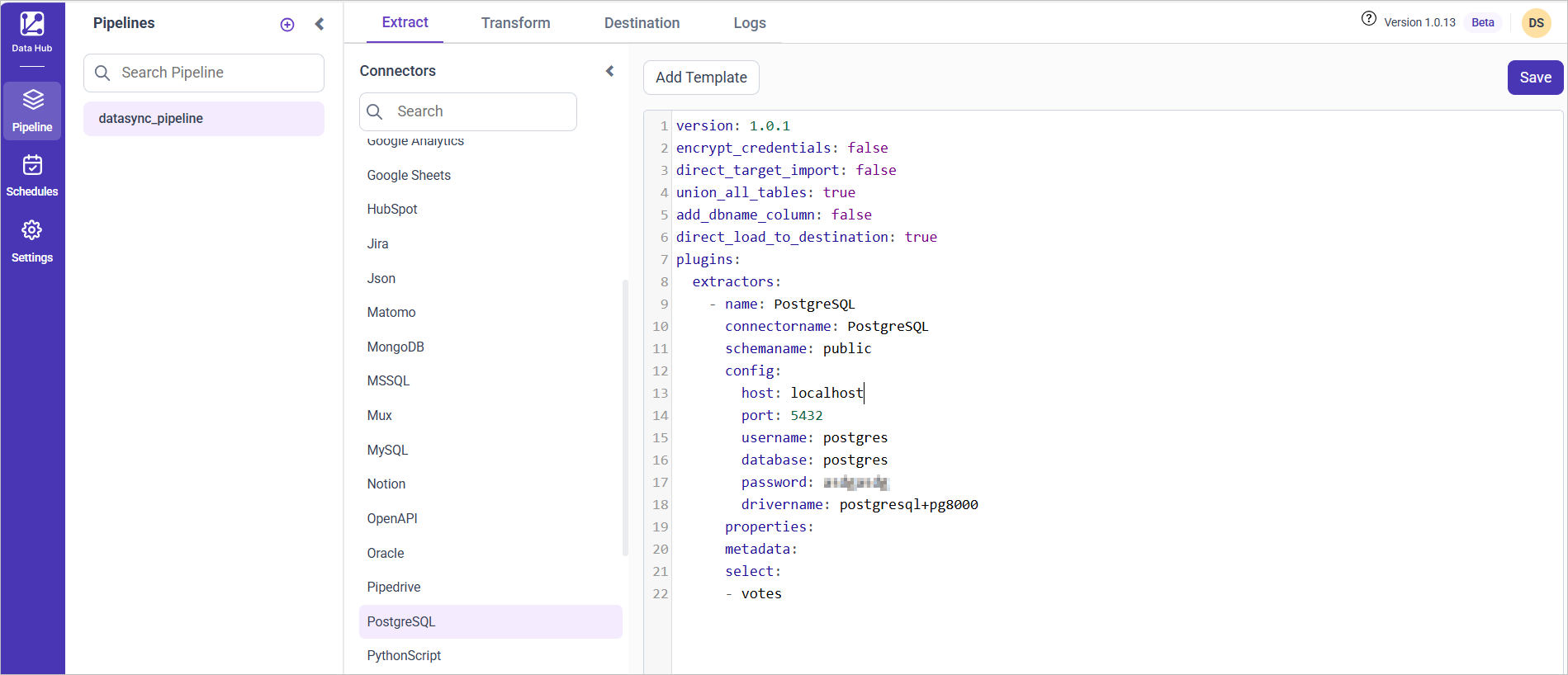 PostgreSQL Data Hub- BoldBI